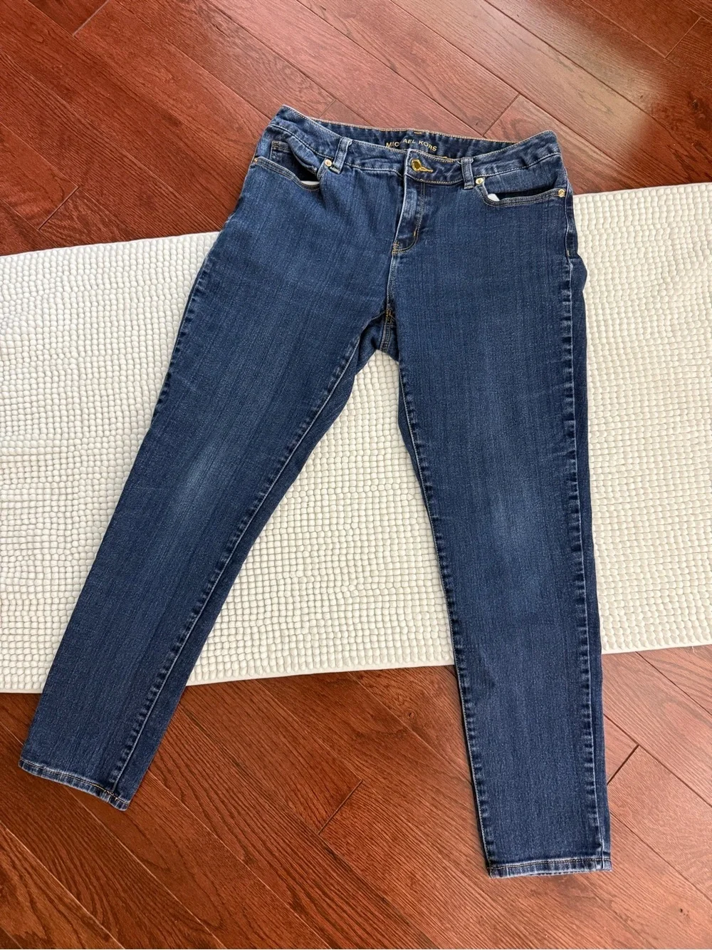 Michael Kors Indigo Stretch Skinny Jeans